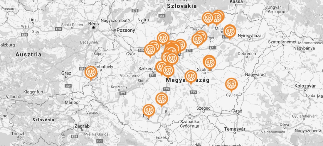 Ipari technológiák munkáink helyszínei - Kraftszer Kft.
